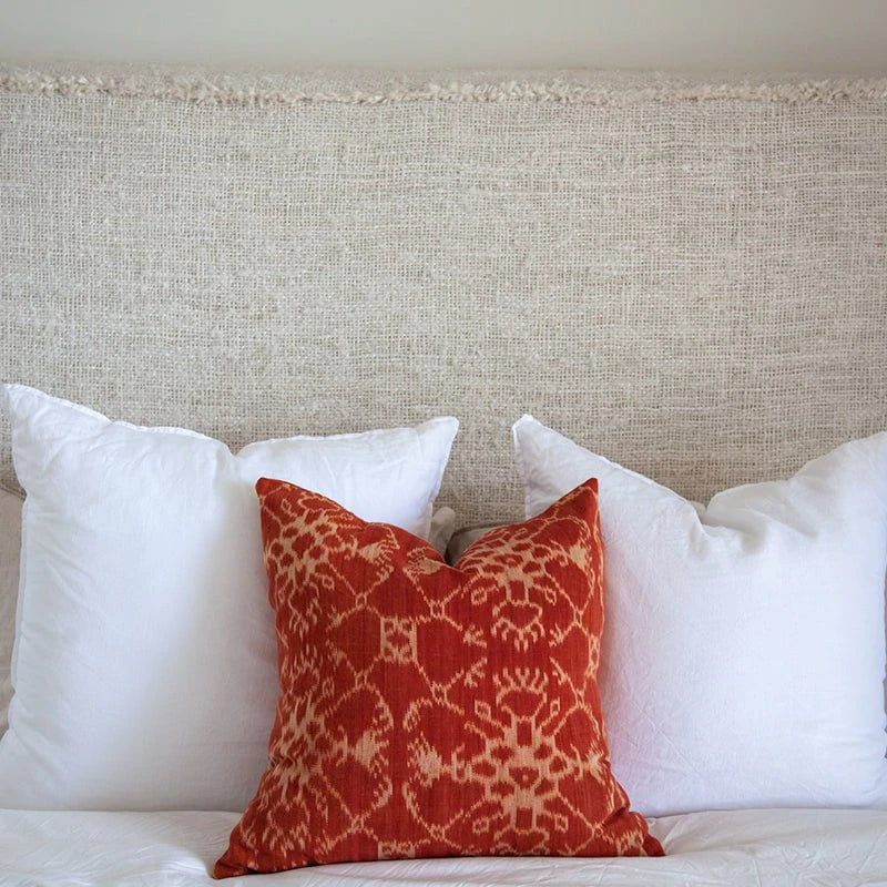 Ikat Morinda Coral Lounge Cushion