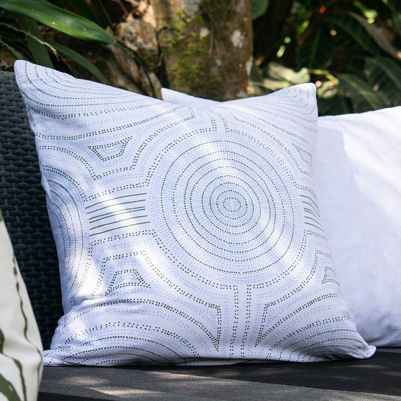 Aboriginal Dot Cushion