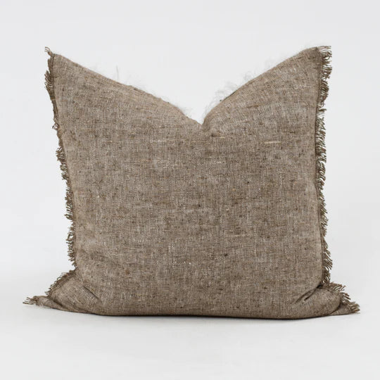 Global Weave Geisha Cushion in Natural