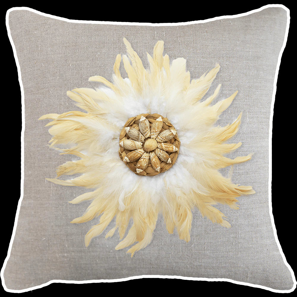 Feather Shell Juju Lounge Cushion