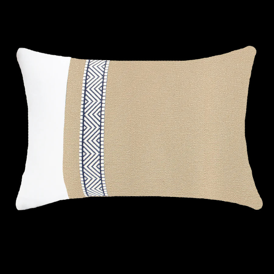 Outdoor Lumbar Cushion - Nautical