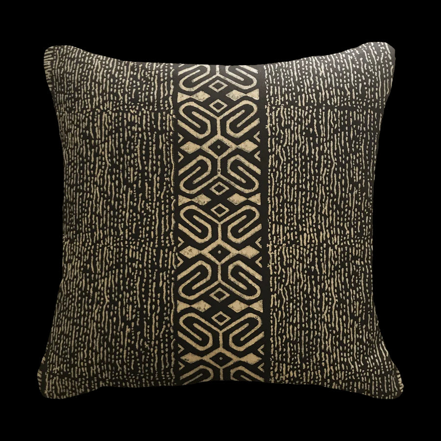 Arrow Inner Paths Medium Cushion in Navy