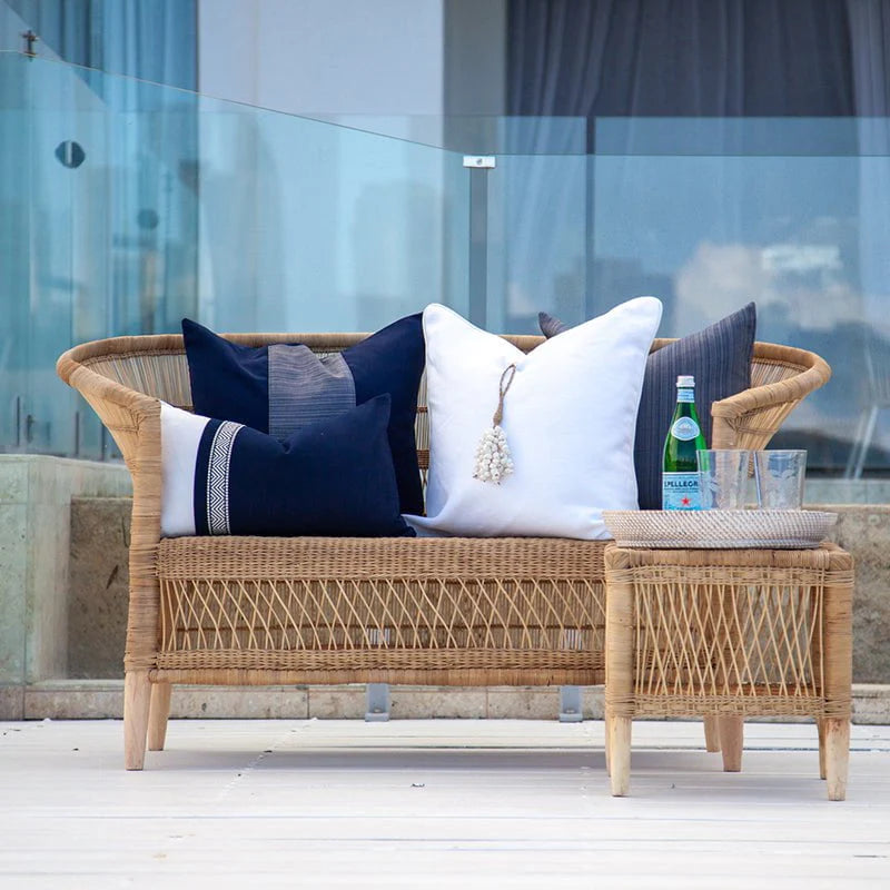 Outdoor Nautical Stripe Lounge Cushion