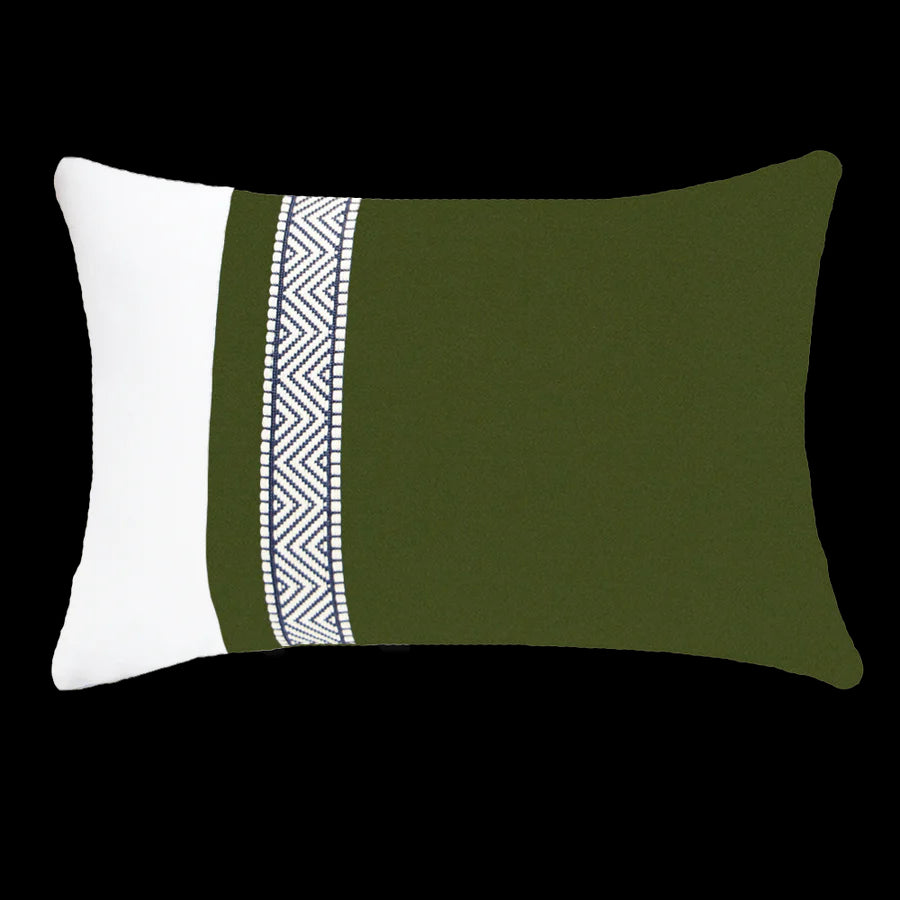 Outdoor Lumbar Cushion - Nautical