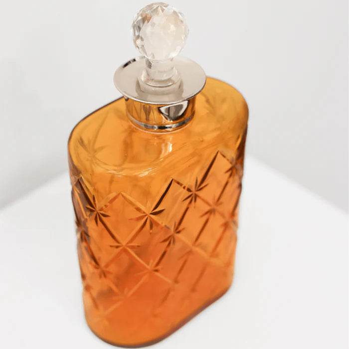 Oval Handcut Crystal Decanter