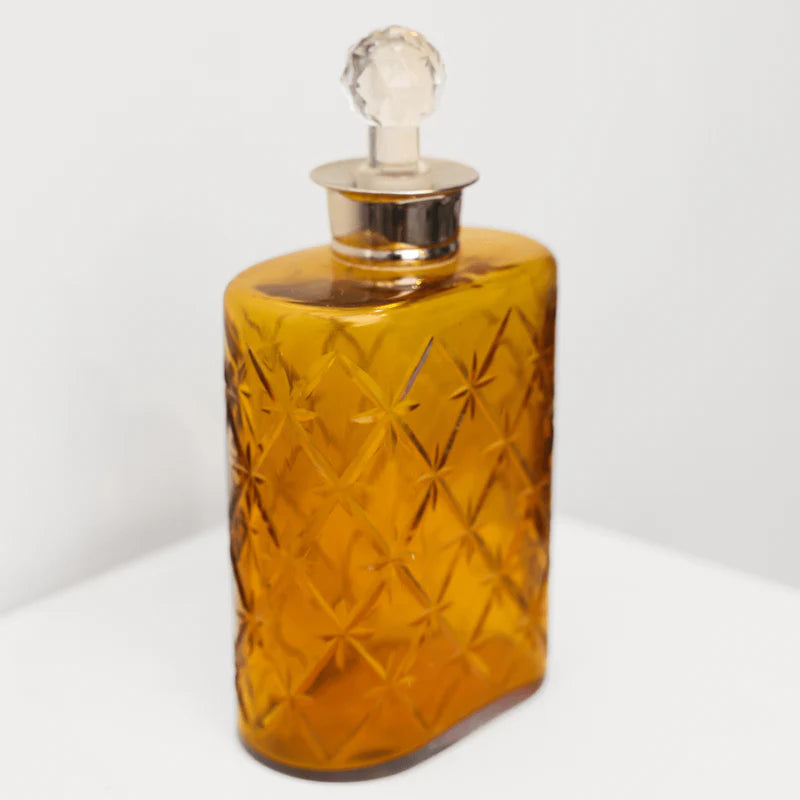 Oval Handcut Crystal Decanter