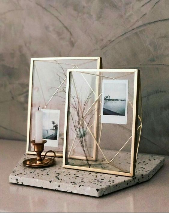 Lush Decor Rose Gold Photo Frame