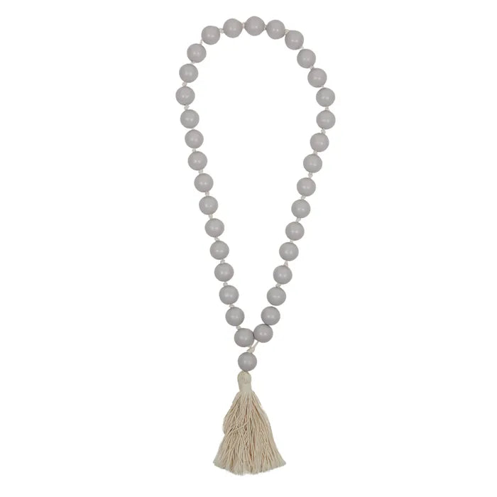 Saffron Wooden Hanging Beads