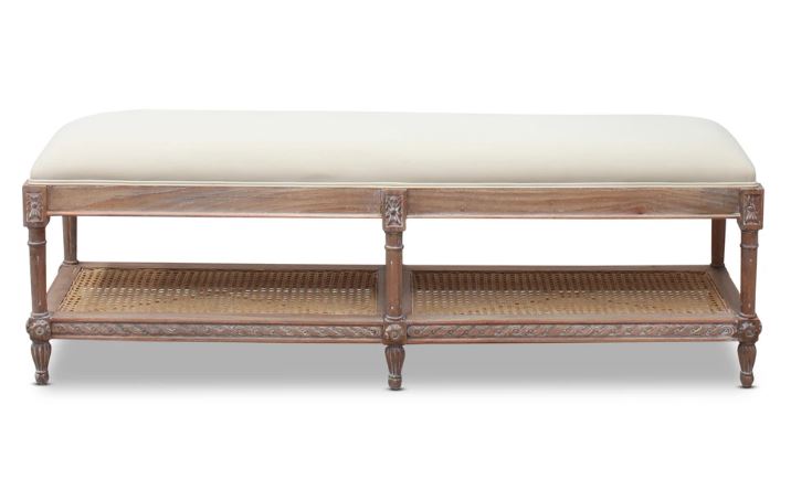 Vascalles Rattan Bed End