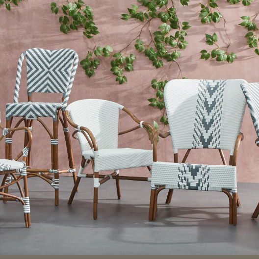Normandy Rattan Counter Stool