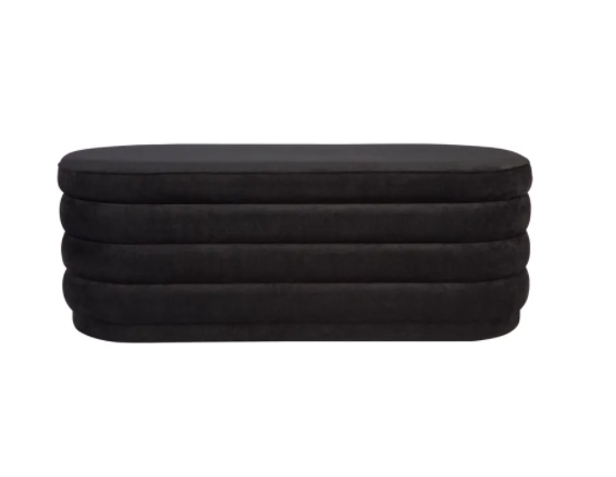 Twirl Bench in Black