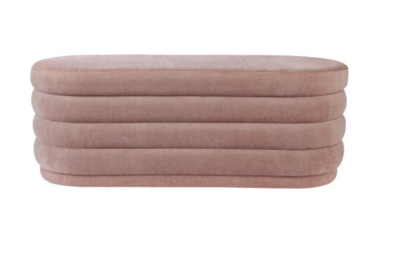 Twirl Bench in Nude