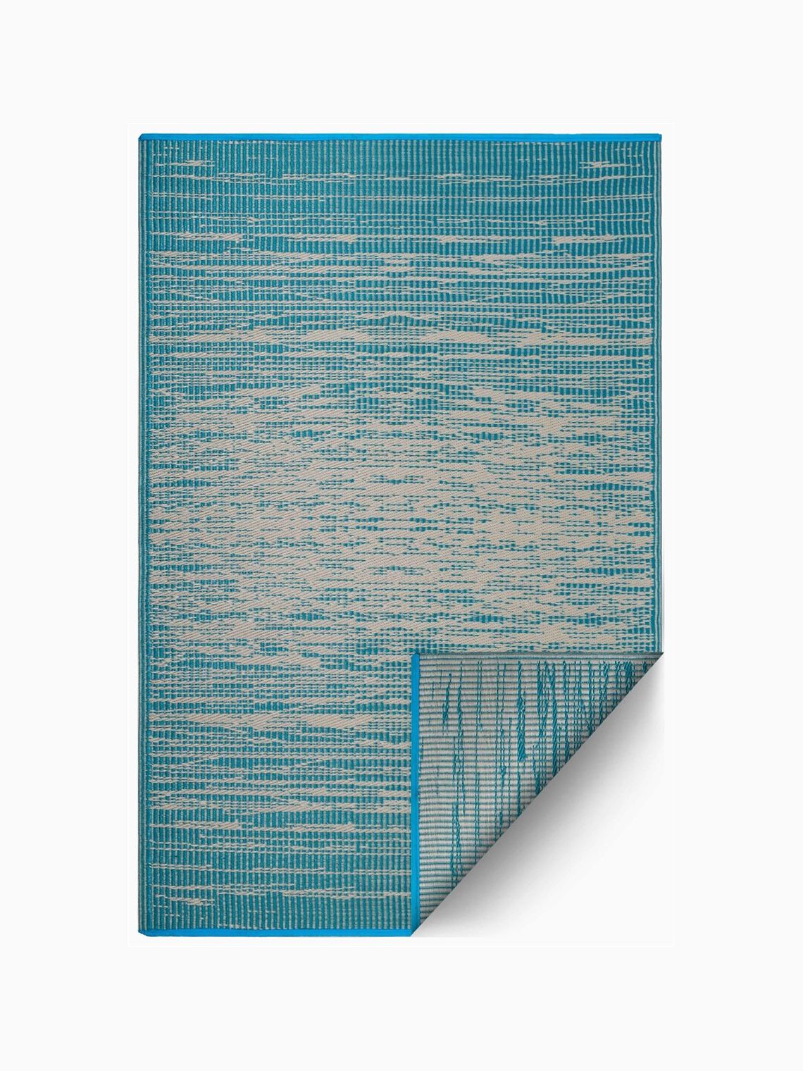 Brooklyn Outdoor Rug in Teal