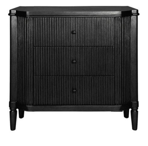 Arielle Small Chest in Black