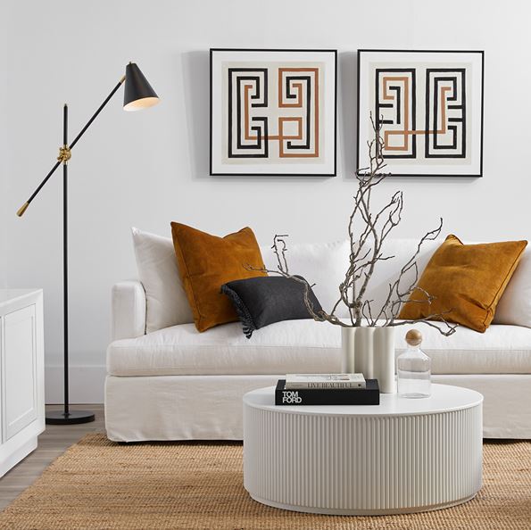 Nomad Coffee Table in White