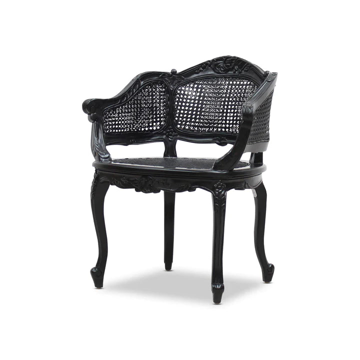 Marie Antoinette Chair in Black