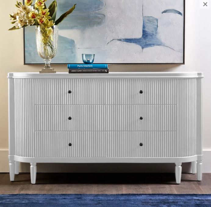 Arielle Large Chest in White