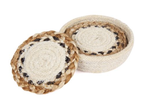 Linnet Jute Round Placemat (Set of 4)