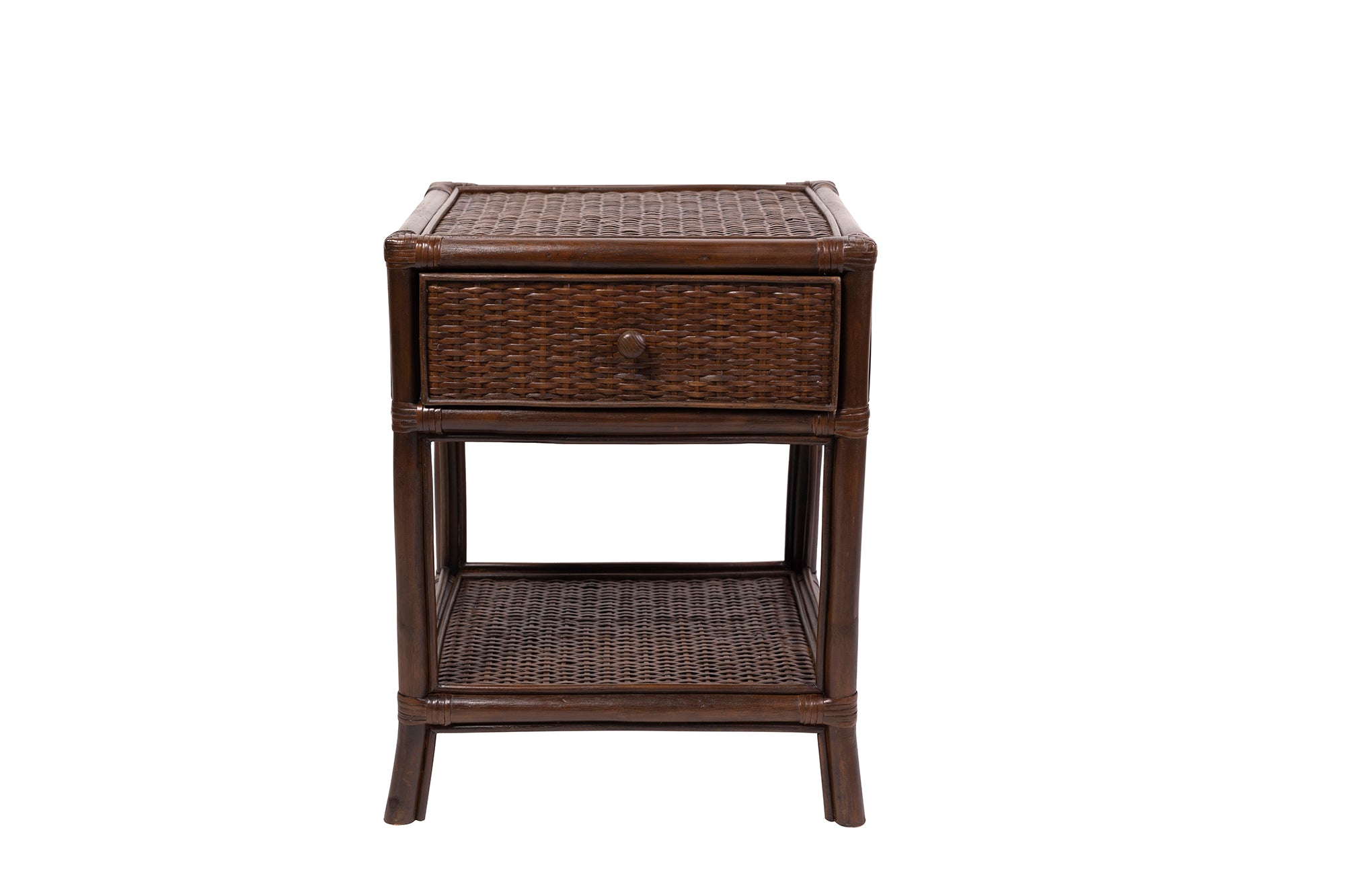 Amara Bedside in Coffee Bean - Overstock