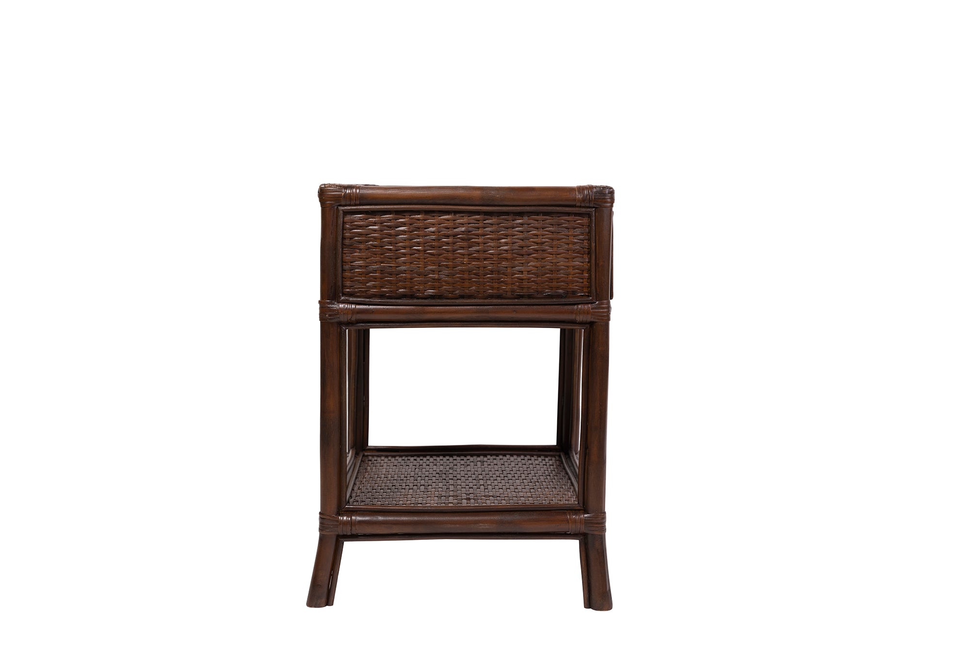 Amara Bedside in Coffee Bean - Overstock