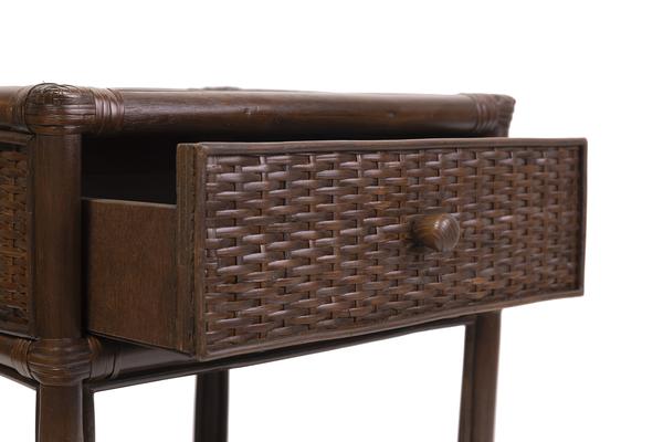 Amara Bedside in Coffee Bean - Overstock