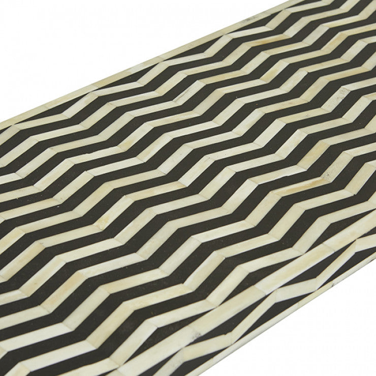 Devi Rectangular Bone Inlay Console