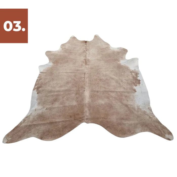 Light Exotic Cow Hide Rug