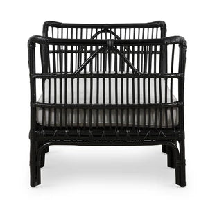 Whitehaven Rattan Daybed Black