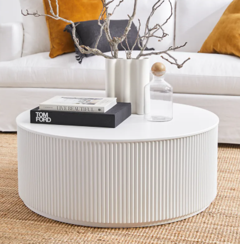 Nomad Coffee Table in White
