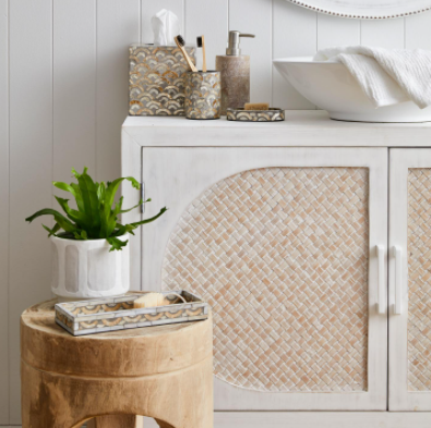 Gable Wood Cabinet