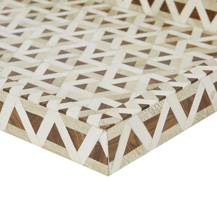 Pali Stripe Bone Tray - Large