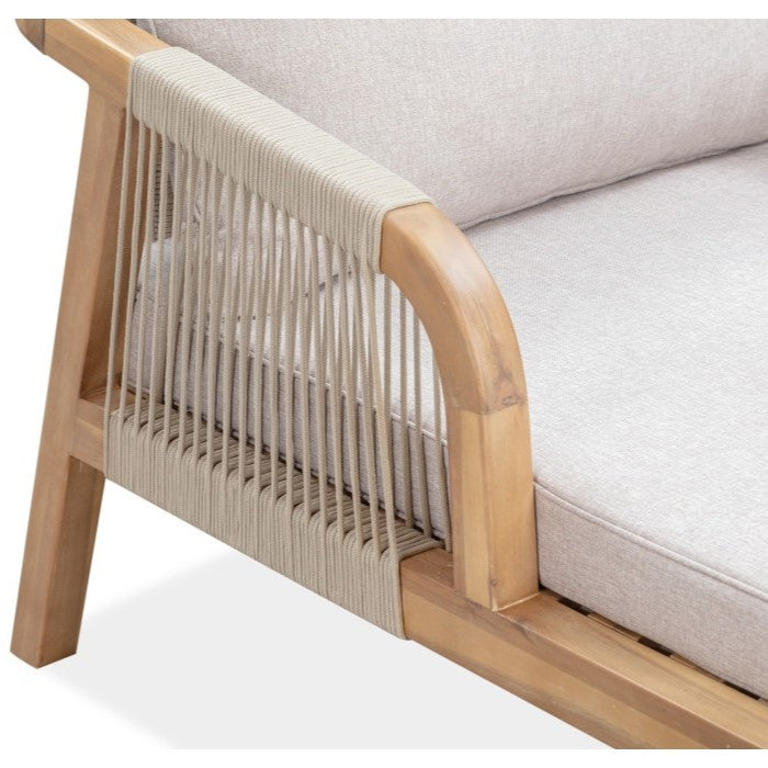 Cara Timber Sun Lounger
