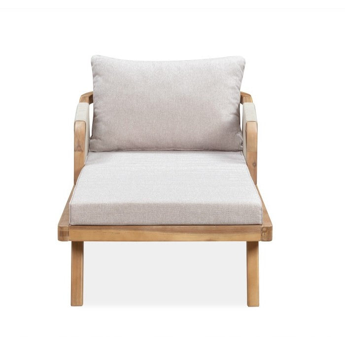 Cara Timber Sun Lounger