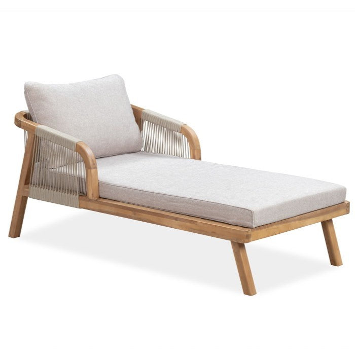 Cara Timber Sun Lounger