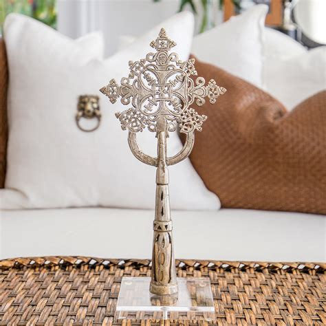 Ethiopian Cross in Silver