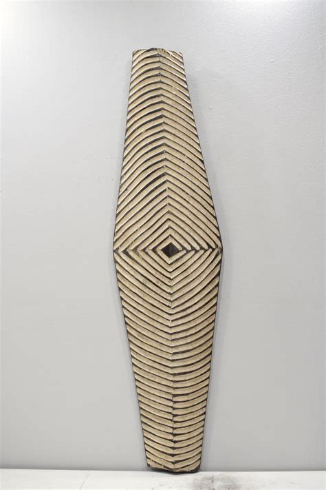 Long Shield with Engraving