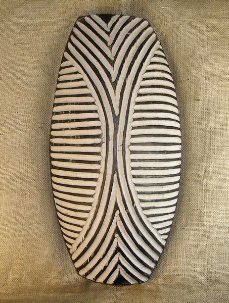 Long Shield with Engraving