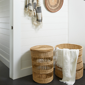 African Laundry Basket