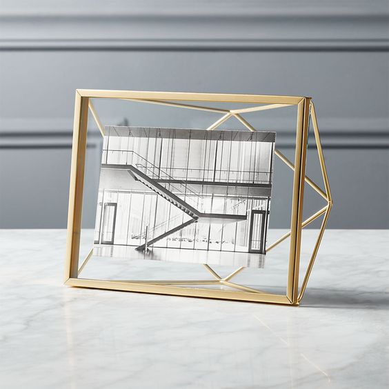 Lush Decor Rose Gold Photo Frame