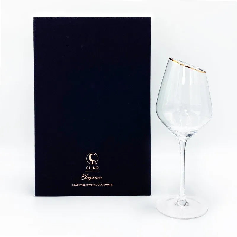 Manhattan Elegance Stemmed Wine Glasses