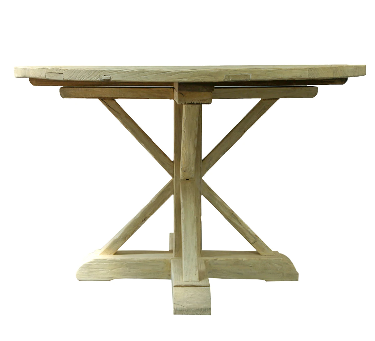 Recycled Elm Round Dining Table