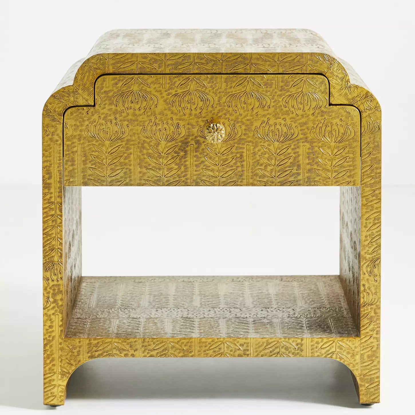 Embossed Metal Console