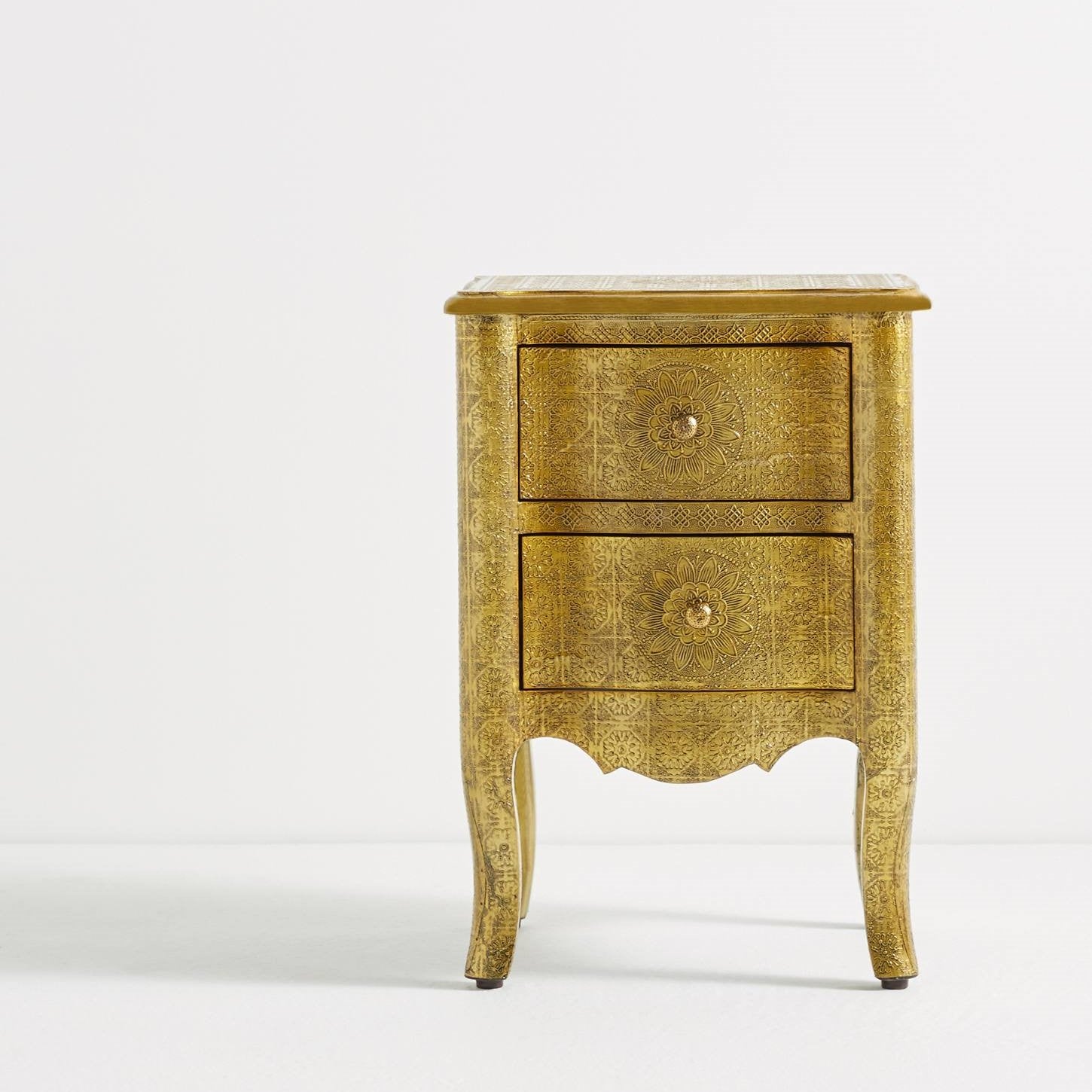 Casa Pressed Metal 5 Drawer Tallboy