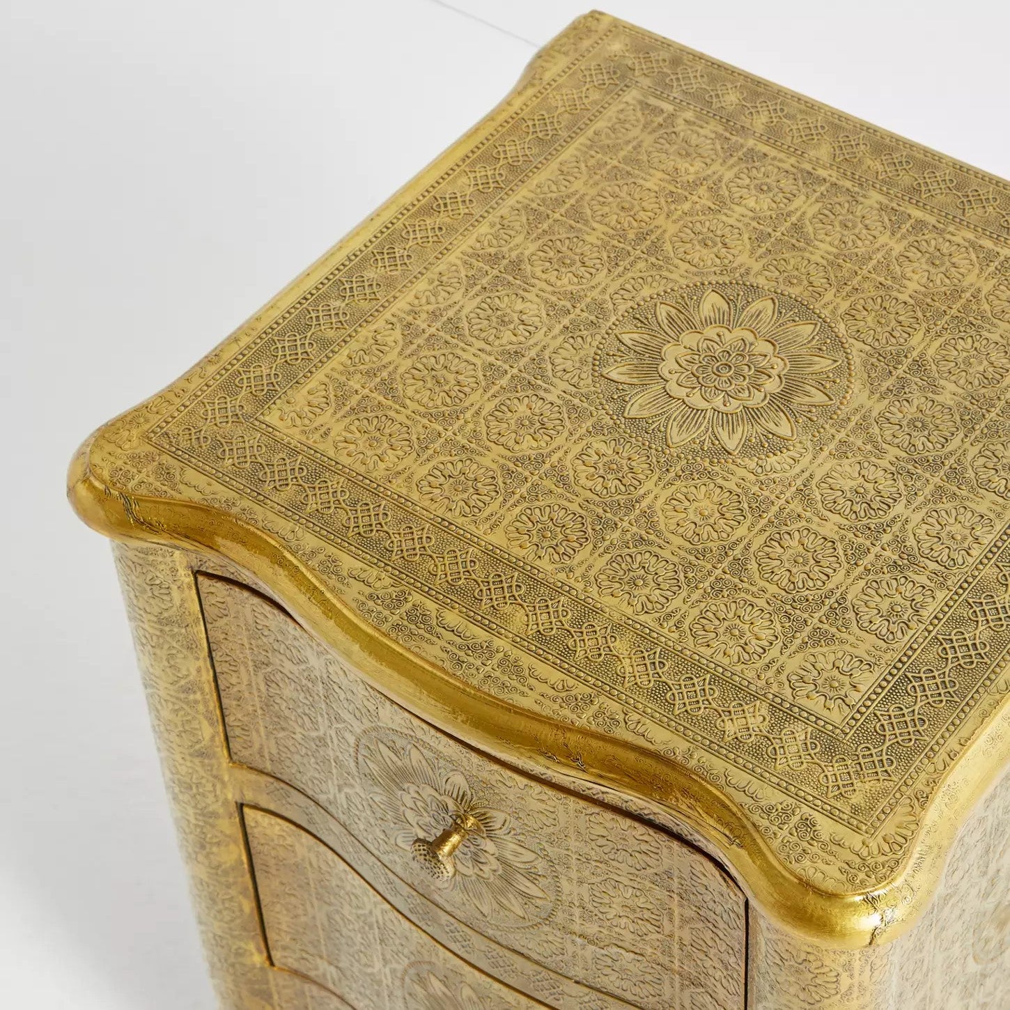 Casa Pressed Metal 5 Drawer Tallboy