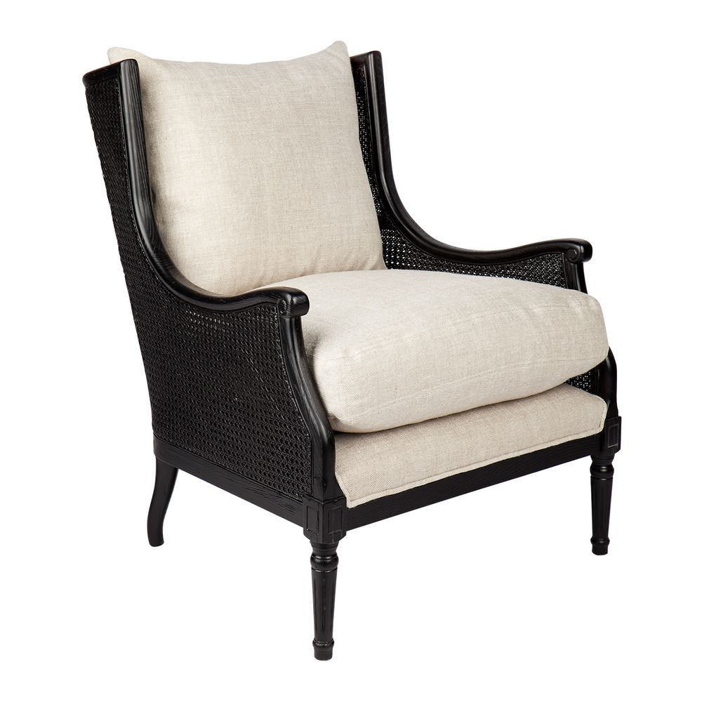 Havana Arm Chair in Black