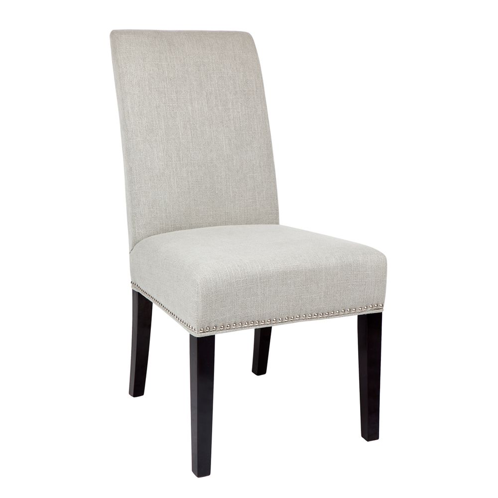 Bentley Dining Arm Chair in Grey Linen