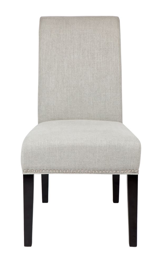 Bentley Dining Arm Chair in Grey Linen