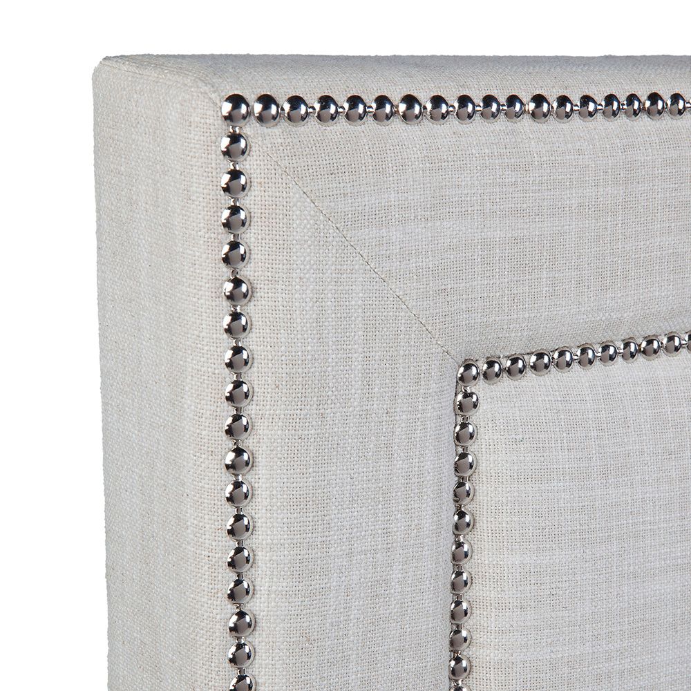 Manhattan Bedhead in Natural Linen