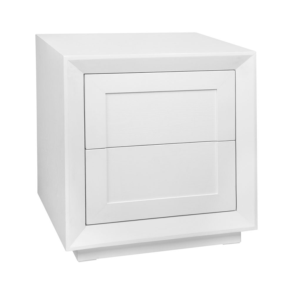 Balmain Oak Tall Bedside Table