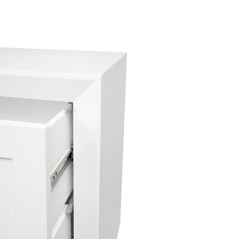Balmain Oak Tall Bedside Table